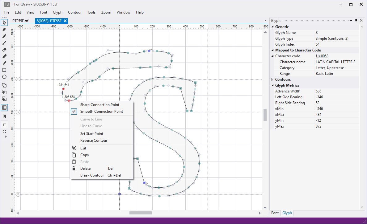 Edit Contours