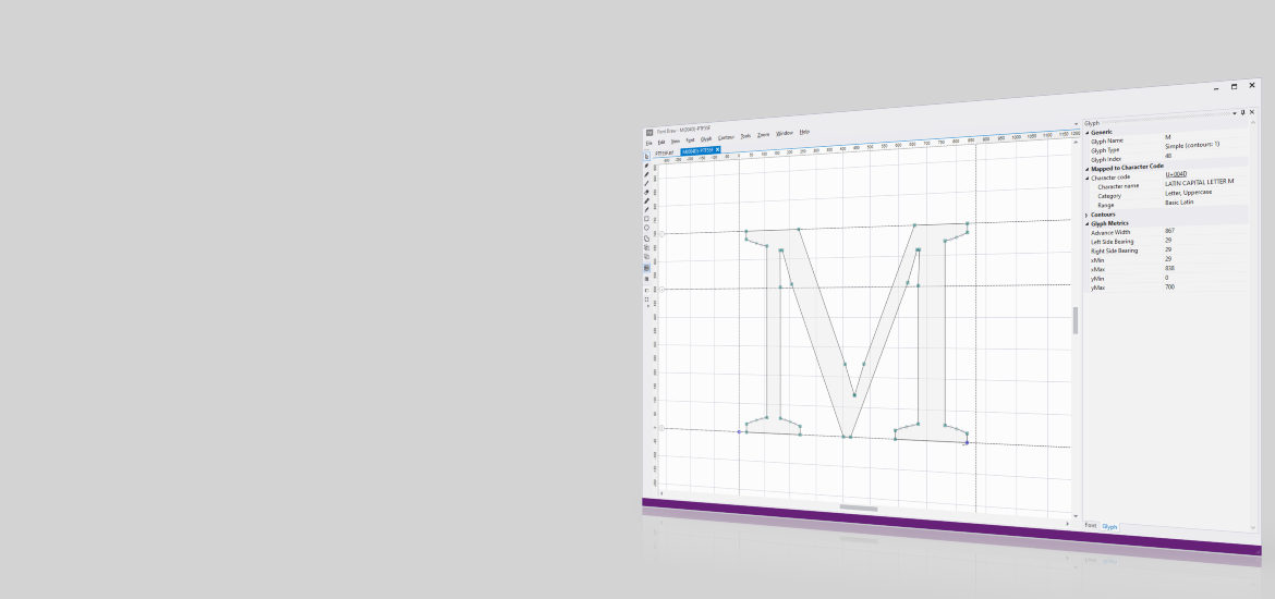 FontDraw Font Editor